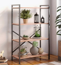 Стеллаж прямой, 4 полки, усиленный каркас 